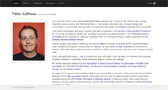 Desktop Screenshot of peteraldhous.com